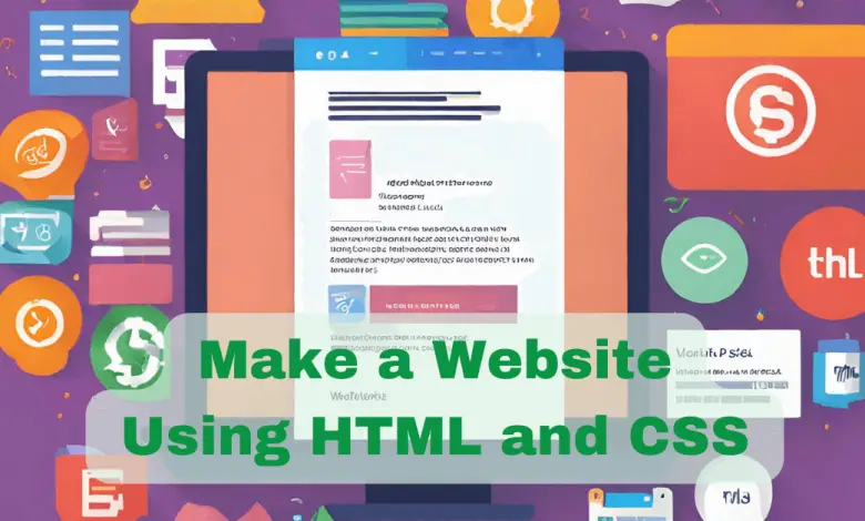 Make A Website Using Html And Css