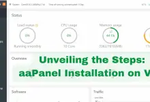 install aaPanel on a VPS