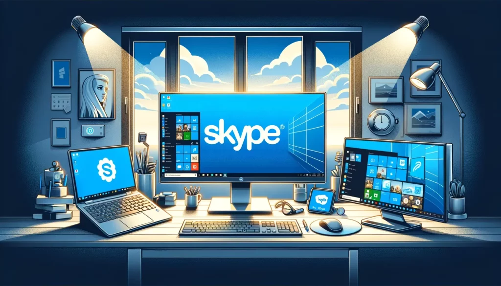 Open The Skype Application