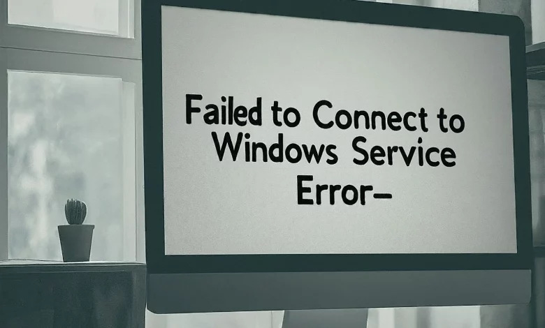 Troubleshooting Guide: How To Fix &Quot;Failed To Connect To Windows Service&Quot; Error
