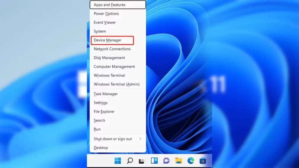 Open The Device Manager On Your Windows 10 Or 11 Device.