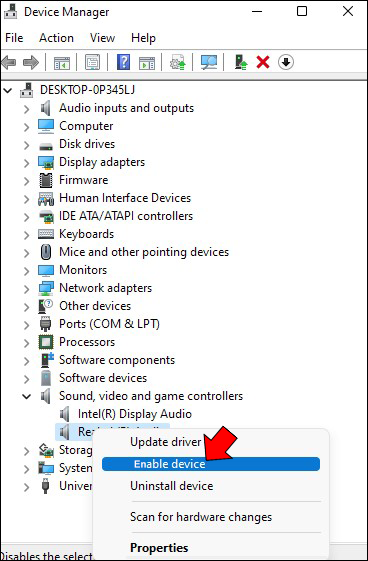 Right-Click The Audio Device And Select &Quot;Update Driver.&Quot;