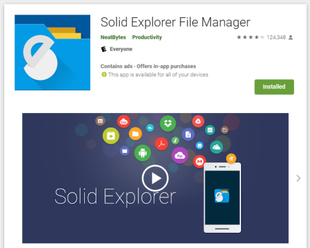Install A File Explorer App On Your Android Device.