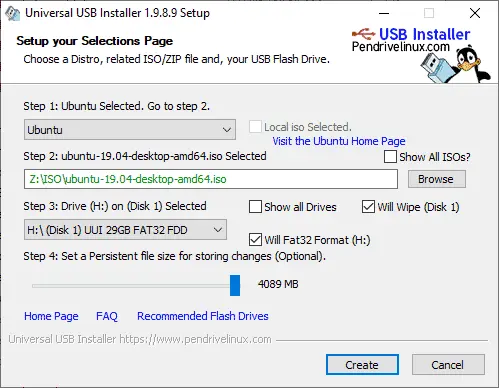 Rufus Alternative #6: Universal Usb Installer