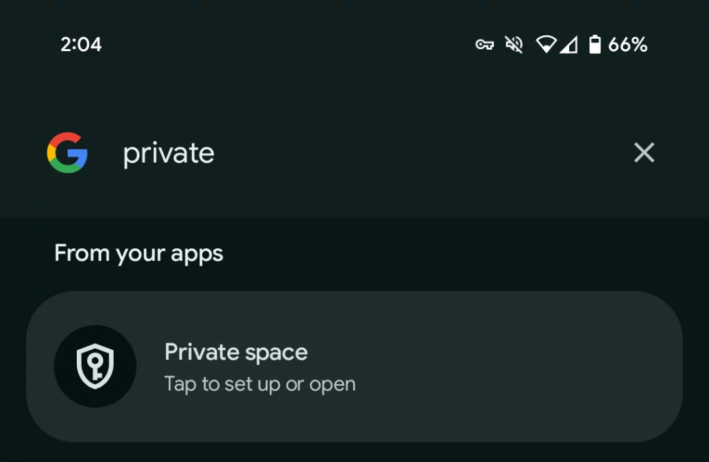 Access The Private Space On Android 15 Settings