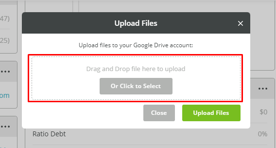 Drag And Drop Your Files