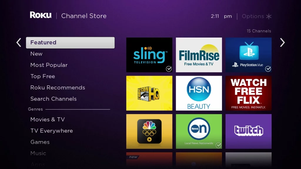 Search For Roku Tv-Compatible Cloud-Based Web Browser Apps In The Roku Channel Store