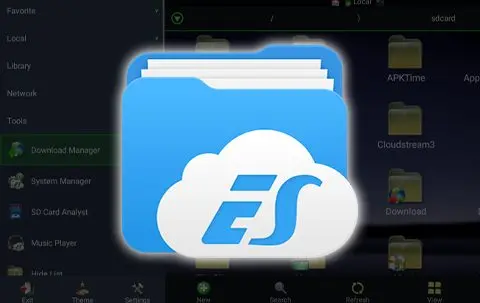 Launch The Es File Explorer App On Your Firestick