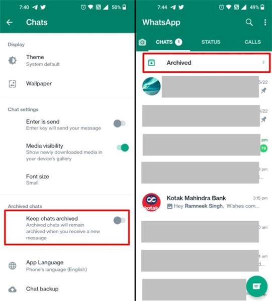 How To Lock And Hide Chats In Whatsapp