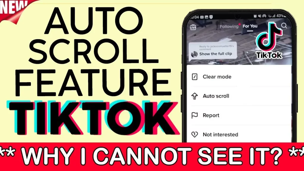 Auto-Scroll Issues On Tiktok