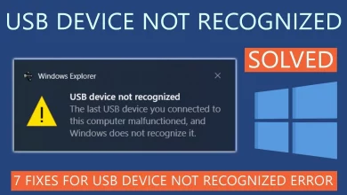 How To Fix Usb Device Not Recognized Error Code 43 In Windows 10