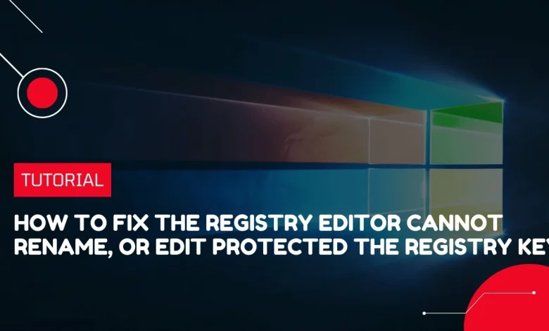 How To Fix The &Quot;Cannot Create Key&Quot; Error Writing To The Registry