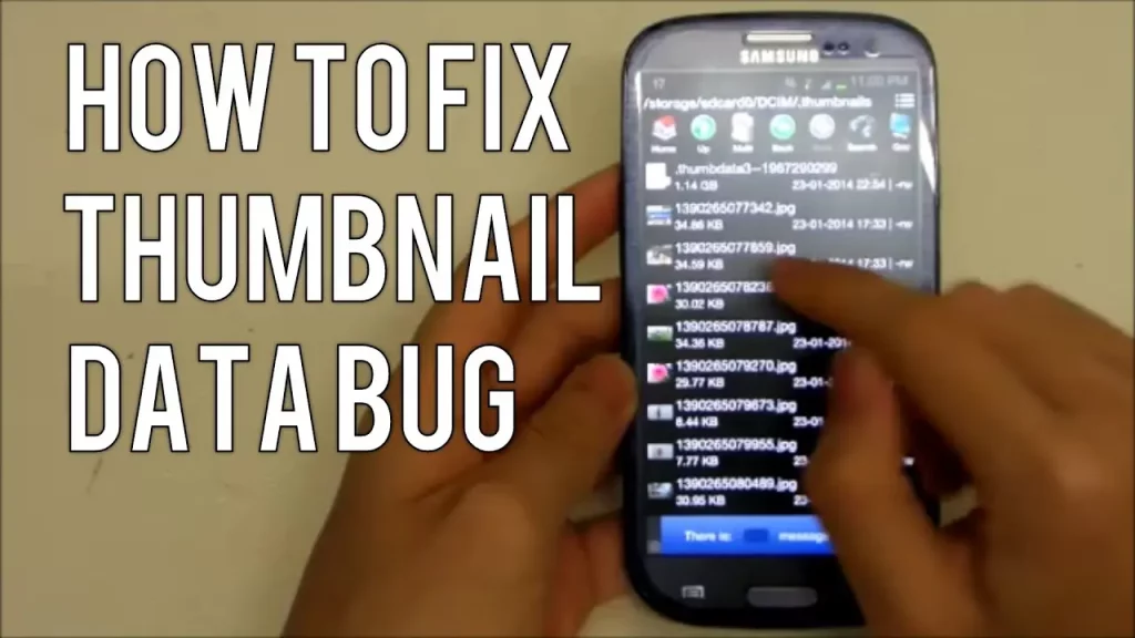 How To Locate Thumb Data Files On An Android Device