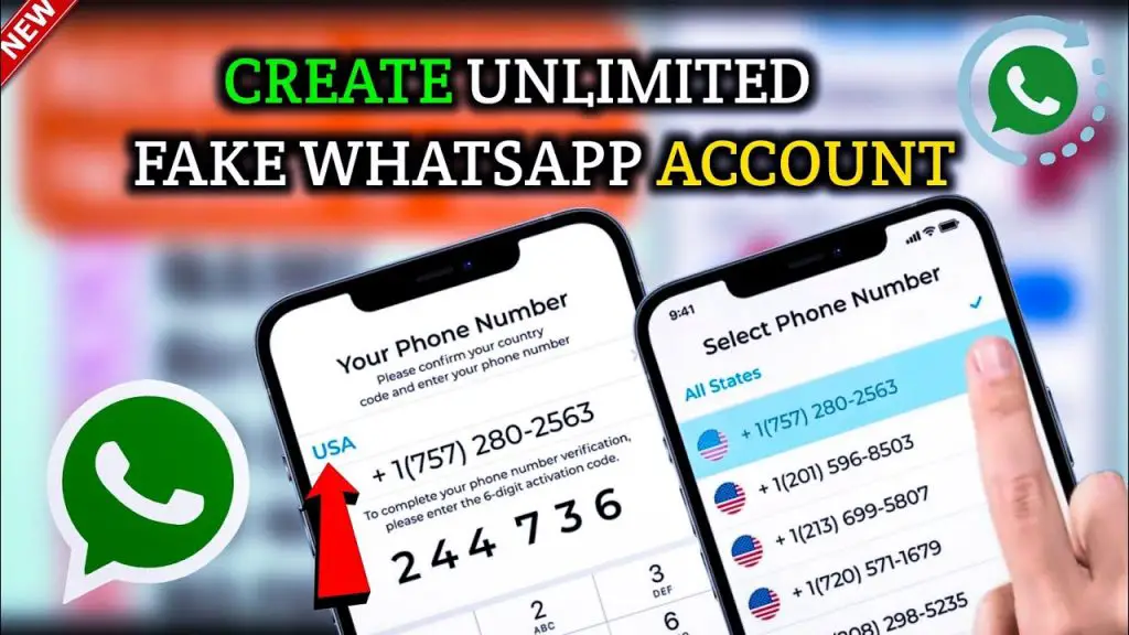 How To Create A Fake Whatsapp Account For Free