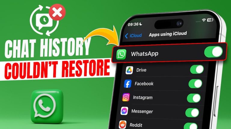 10 Effective Solutions To Fix The Whatsapp “Couldn’T Restore Chat History” Error