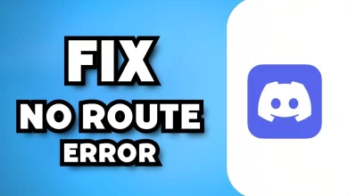 How To Fix No Route Error On Discord