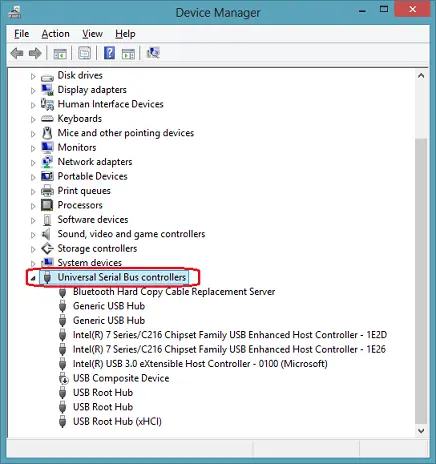 Expand The &Quot;Display Adapters&Quot; And &Quot;Universal Serial Bus Controllers&Quot; Sections.