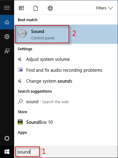 Open The Start Menu And Search For &Quot;Sound&Quot;.