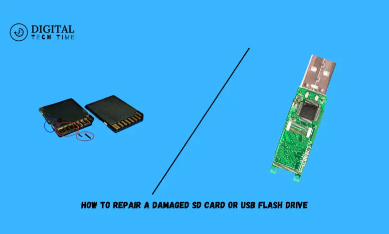 How To Repair A Damaged Sd Card Or Usb Flash Drive
