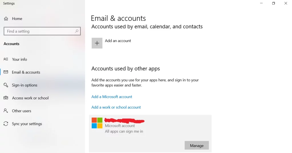 Fix Your Microsoft Account Wasn’t Changed To A Local Account 0X80070003