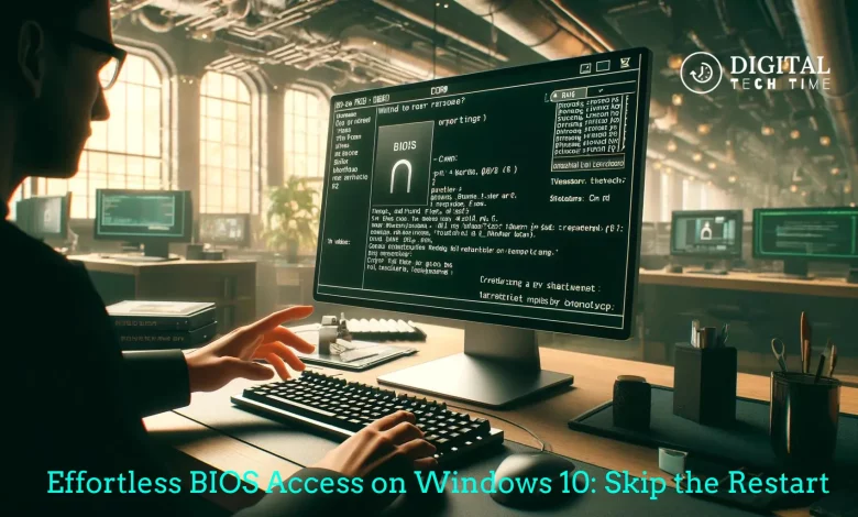 How To Bios Access On Windows 10