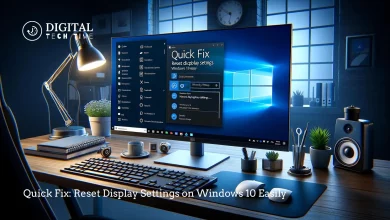 Reset Display Settings On Windows 10 Easily