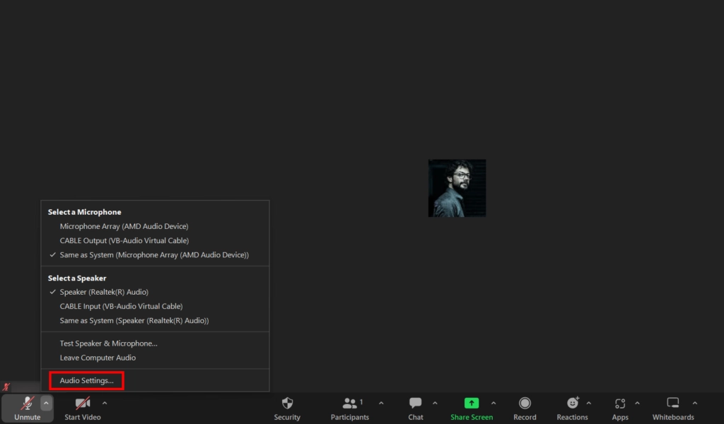 Control Your Zoom Volume On Windows