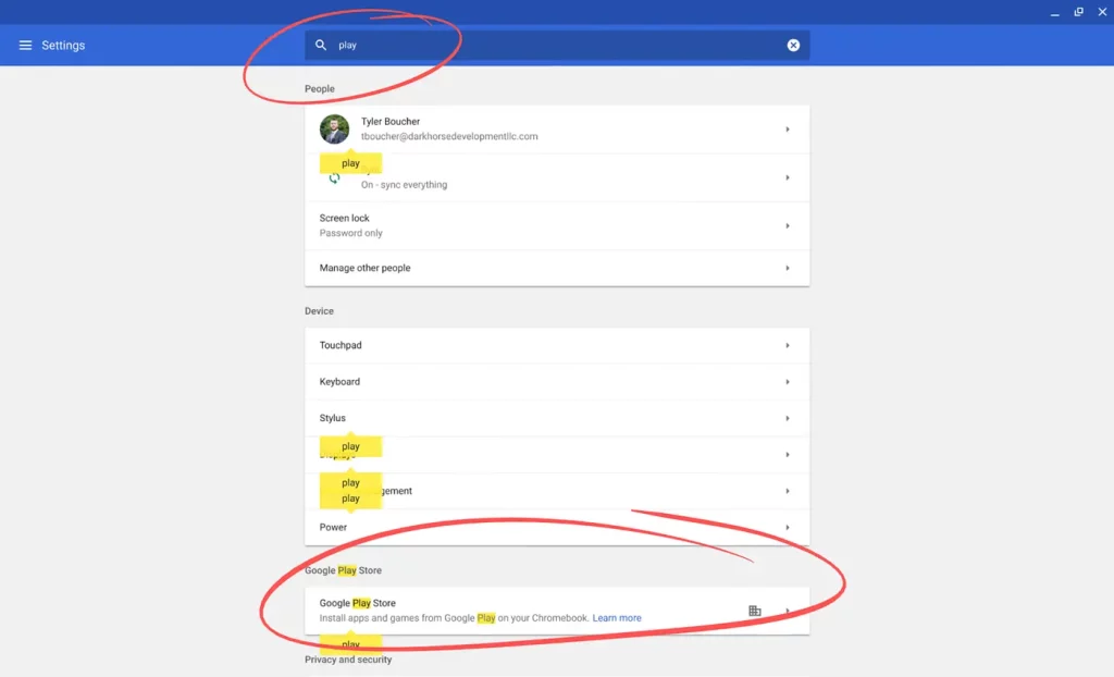 Enabling Google Play Store On Your Chromebook