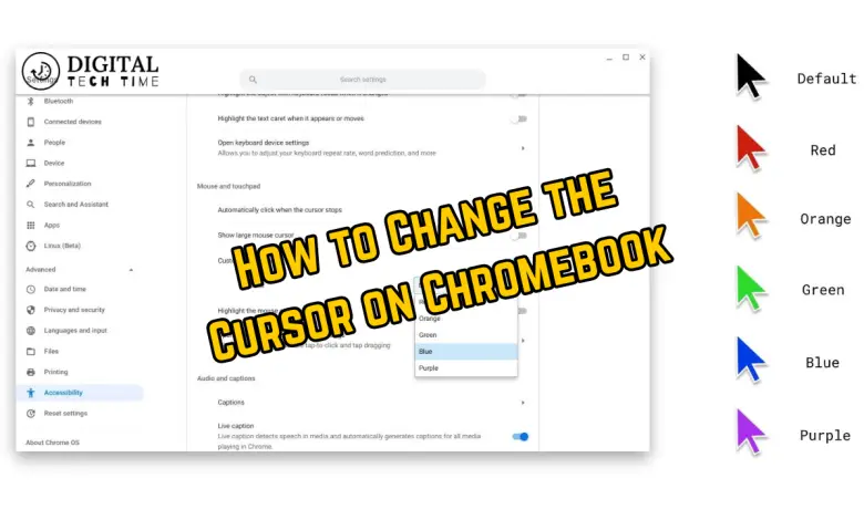 How To Change The Cursor On Chromebook