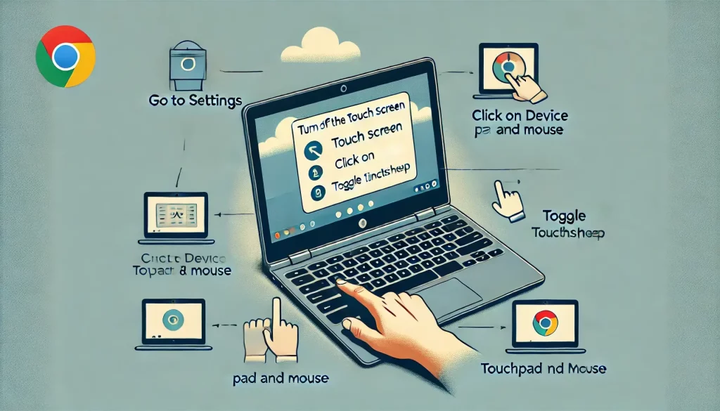 Step-By-Step Guide On How To Turn Off The Touch Screen On A Chromebook