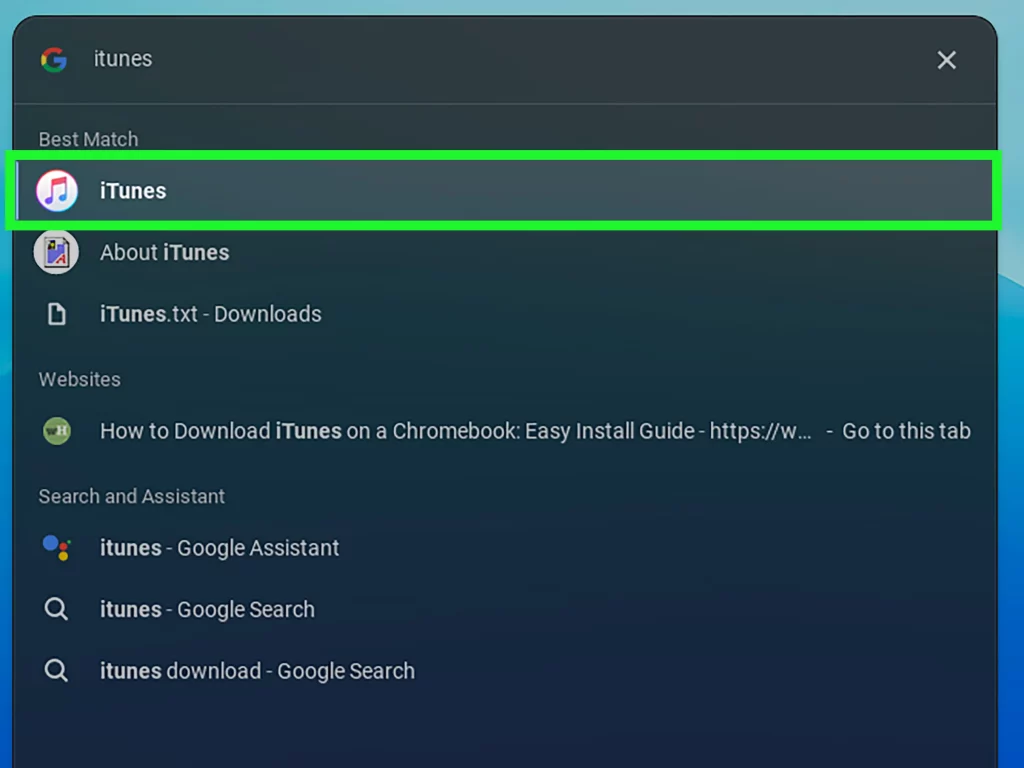 Can You Use Itunes On A Chromebook?