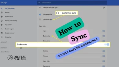 How To Sync Google Chrome Bookmarks