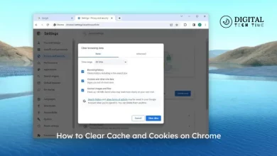 How To Clear Cache And Cookies On Chrome