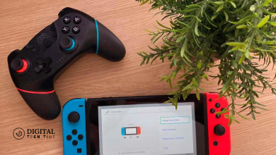 Nintendo Switch And Controllers