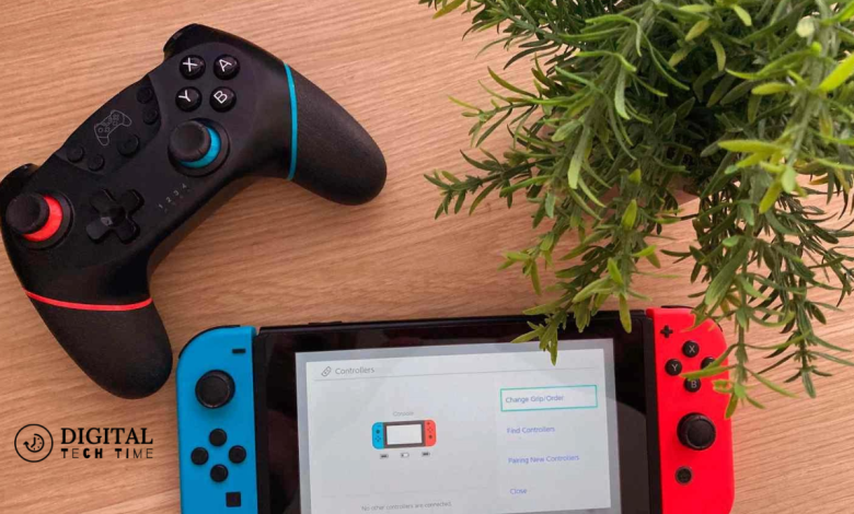 Nintendo Switch And Controllers