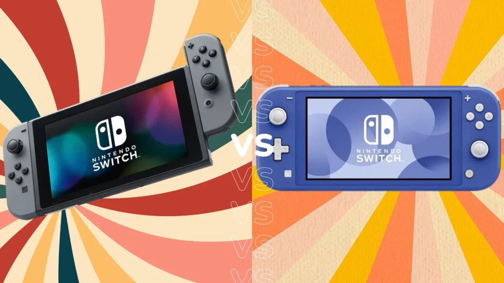 Nintendo Switch Vs Nintendo Switch Lite