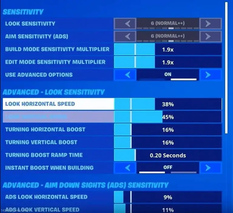 Gameplay Settings