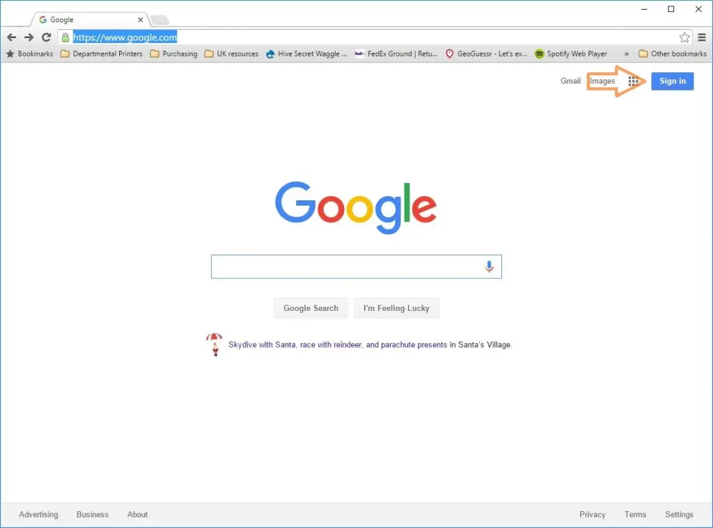 Sign In To Your Google Account // Sync Google Chrome Bookmarks