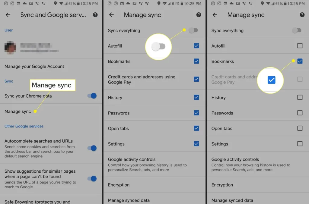 Syncing Google Chrome Bookmarks On Mobile Devices