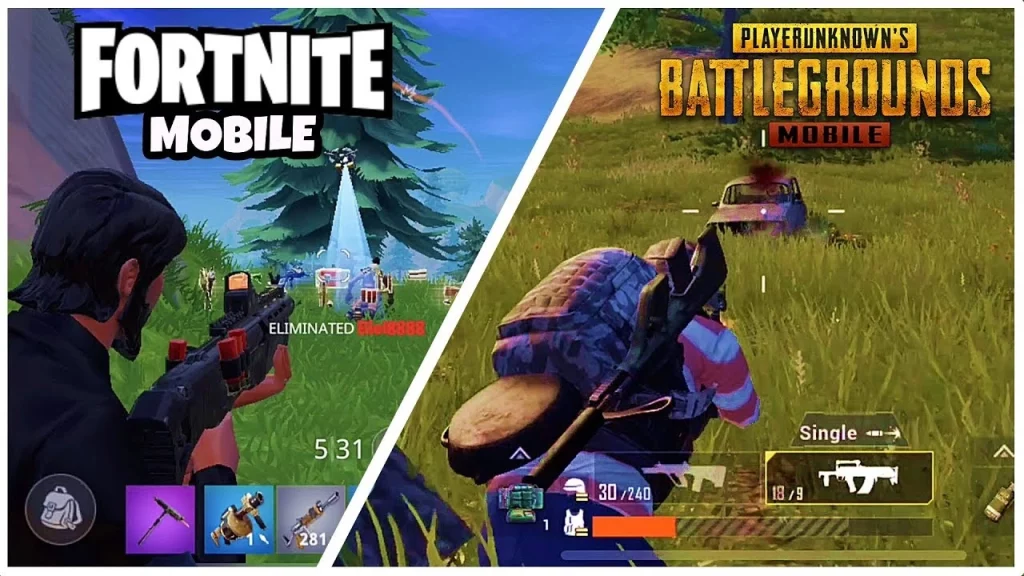 Fortnite Vs Pubg