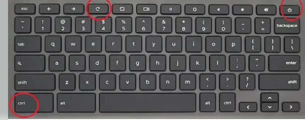 Resetting The Chromebook Keyboard Settings