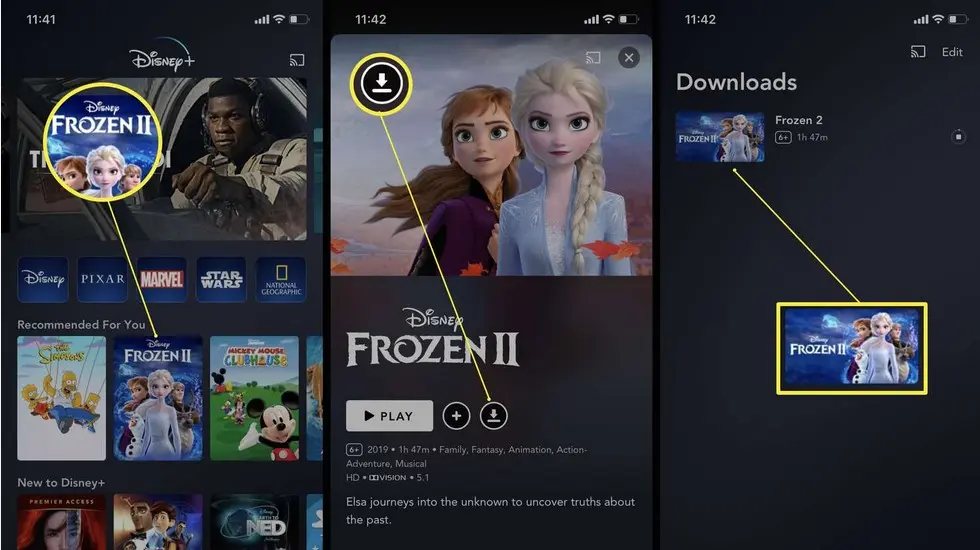Download Content For Offline Viewing