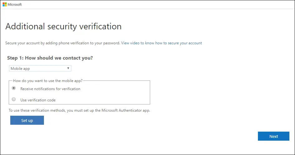 Setting Up Microsoft Authenticator Securely