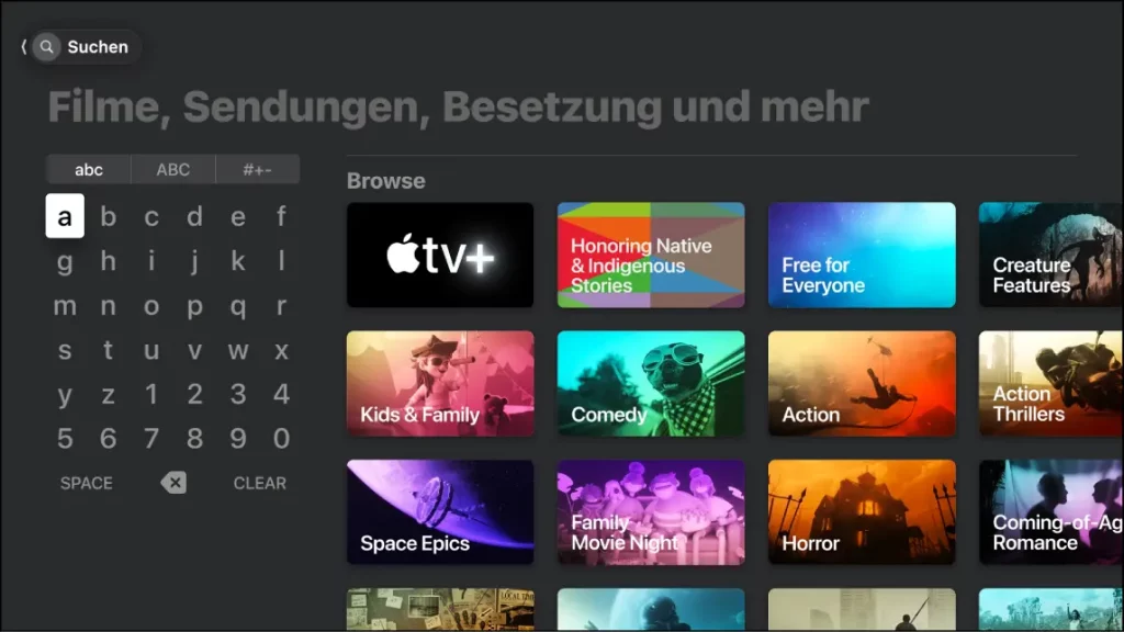 Search For The Apple Tv App