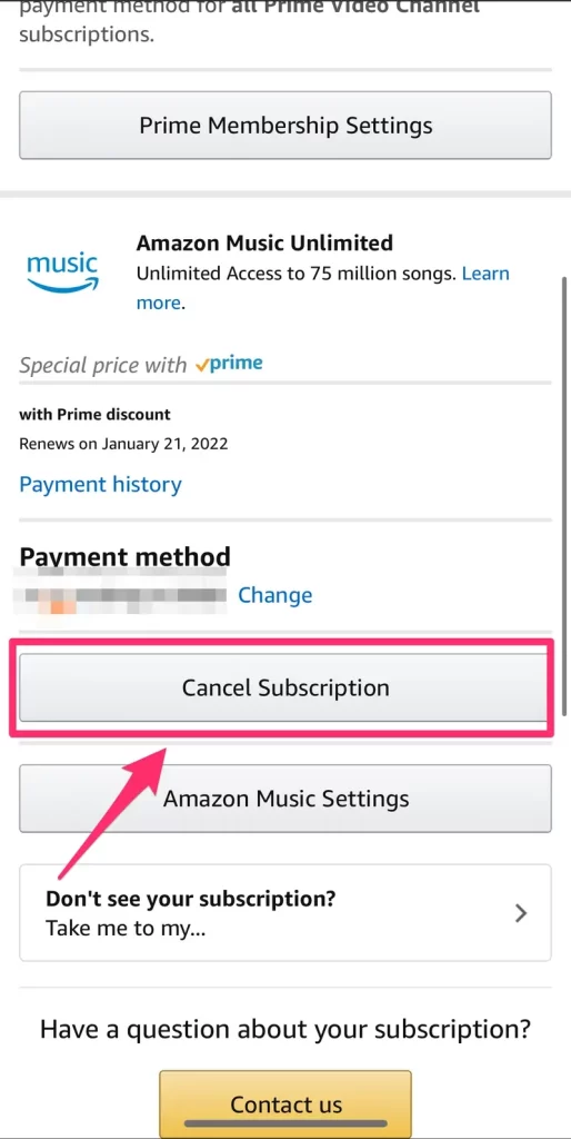 How To Cancel Amazon Music Subscription