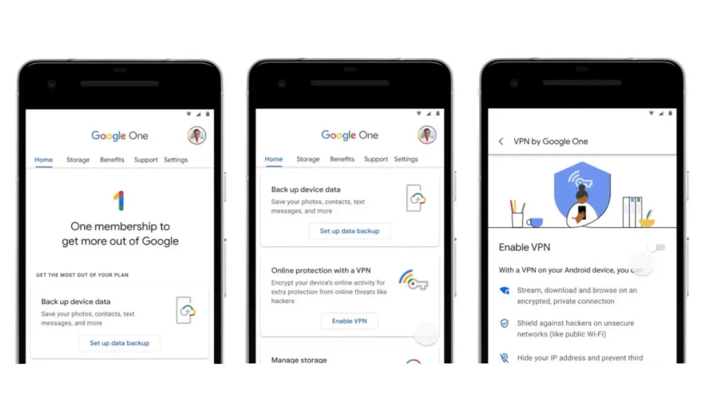 Features And Benefits Of Google One Vpn