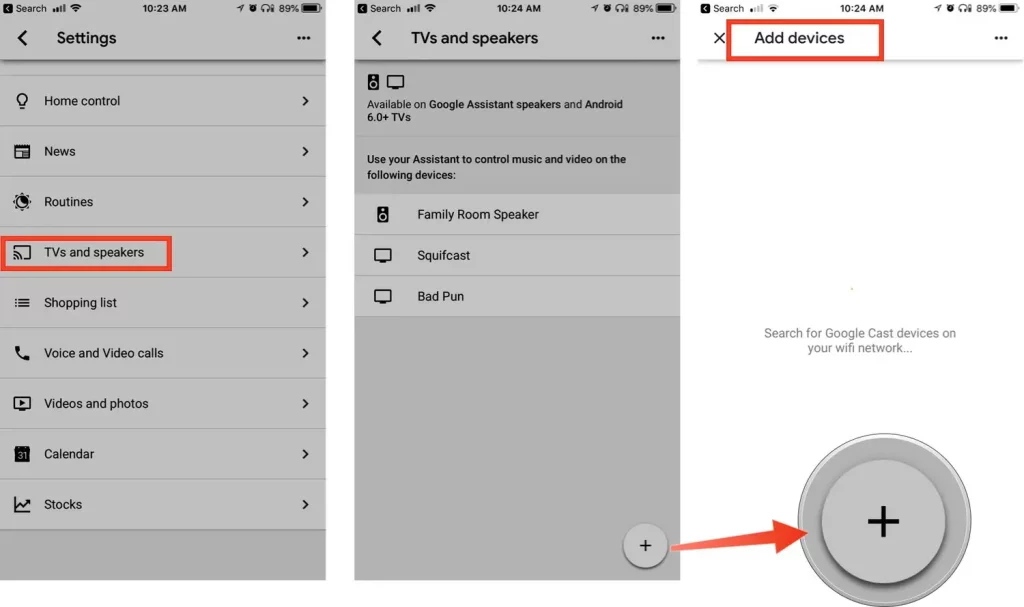 Connect Your Mobile Device To The Same Wi-Fi Network