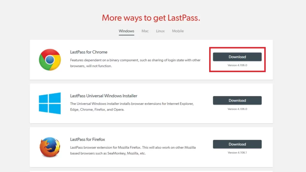 Add Lastpass Extension To Google Chrome