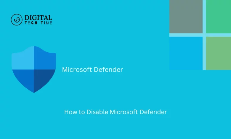 Disable Microsoft Defender