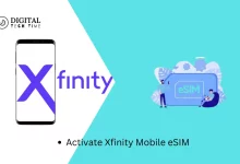 Activate Xfinity Mobile Esim